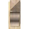 Ekena Millwork Funston Rough Sawn Arts and Crafts Outlooker, Douglas Fir, 8"W x 18"D x 18"H OUT08X18X18FST03RDF - alternate 4